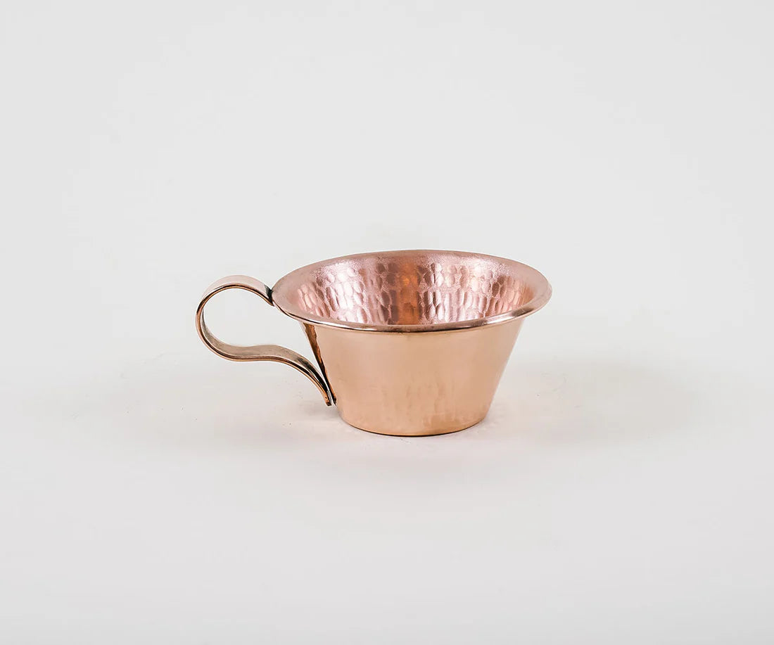Copper Tea Cup Set