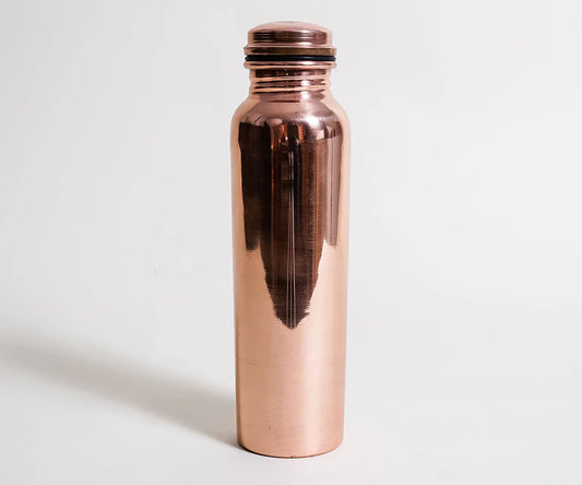 Hand-Hammered Copper Bottle