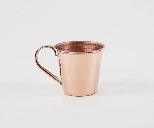 Hand-Hammered Copper Mugs